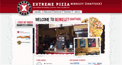 Desktop Screenshot of berkeley.extremepizza.com