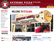 Tablet Screenshot of petaluma.extremepizza.com